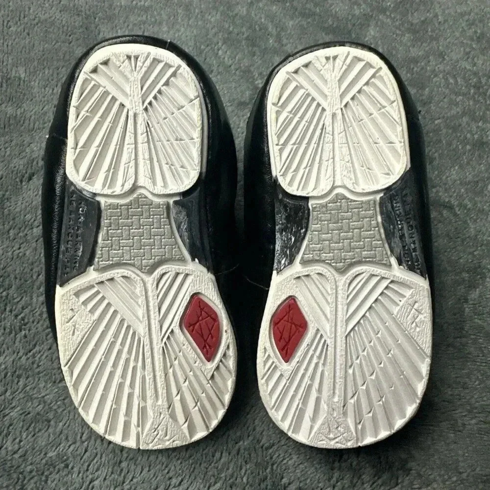 NEW! NIKE AIR JORDAN 2009 (CB) Black/Red-White TODDLERS SIZE 3C (343605 …